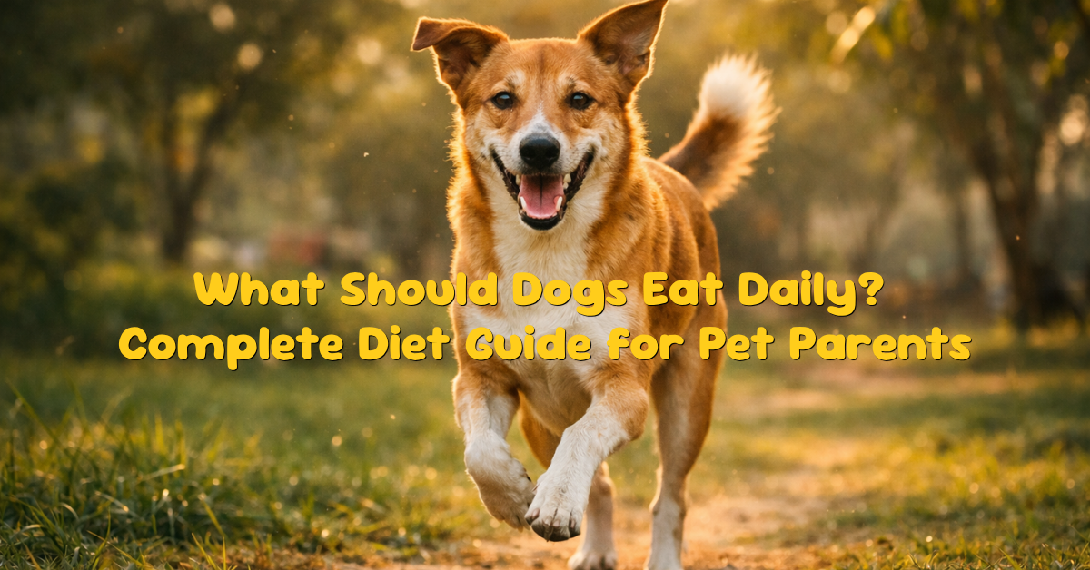 What Should Dogs Eat Daily? Complete Diet Guide for Pet Parents