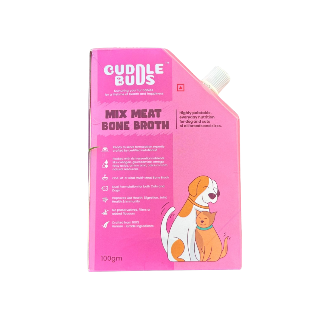 Mix Meat Bone Broth – For Dogs & Cats