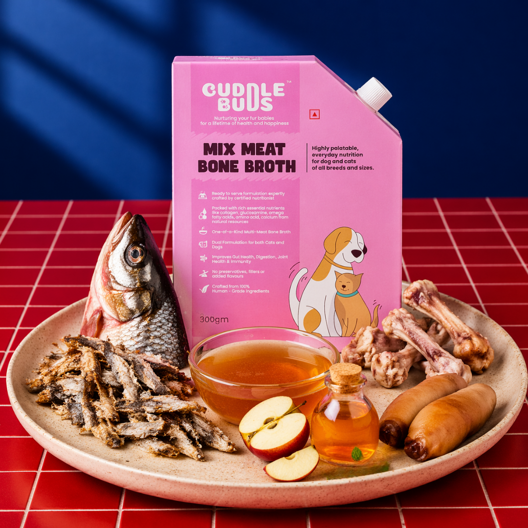 Mix Meat Bone Broth for Dogs & Cats