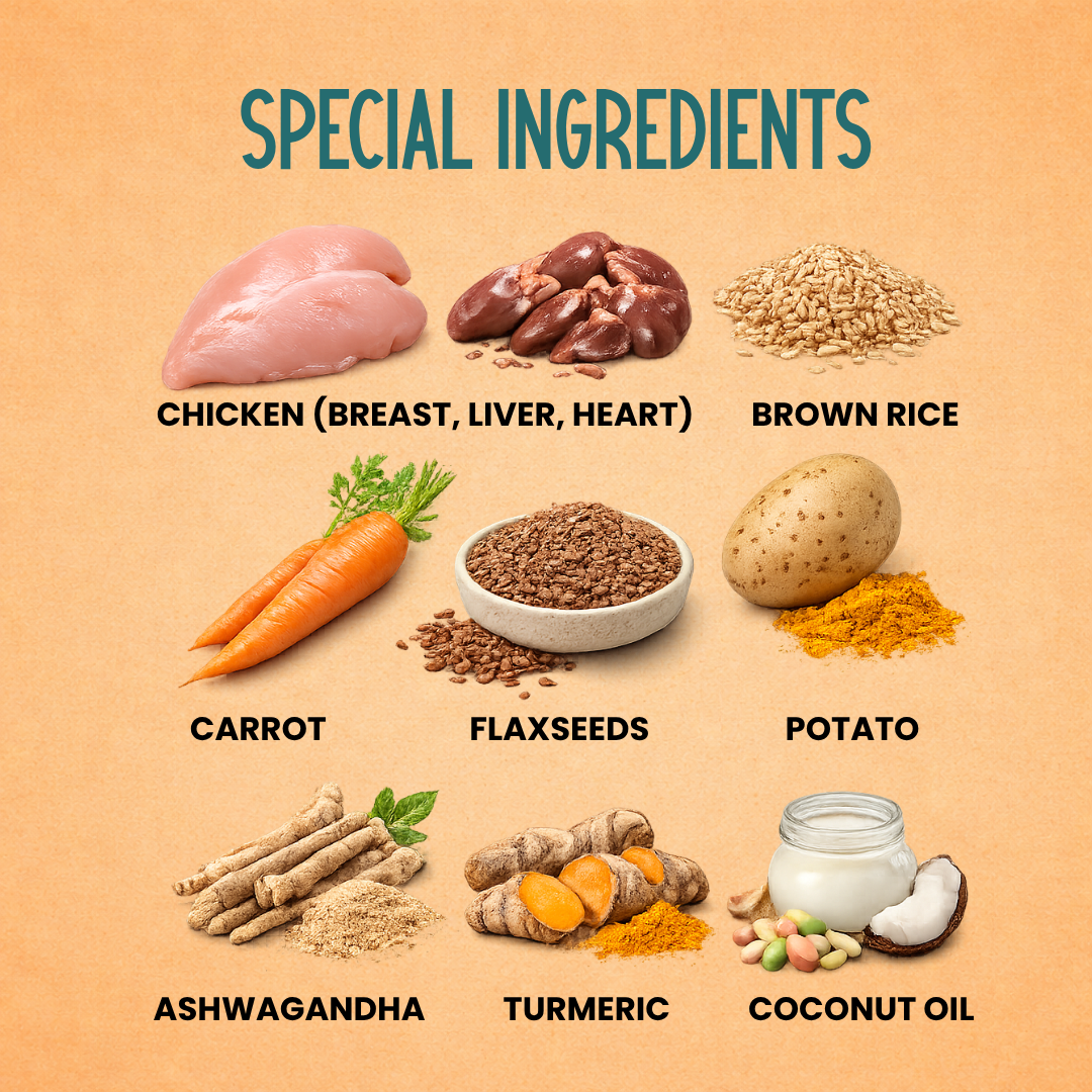 Chicken & Brown Rice Dog Food