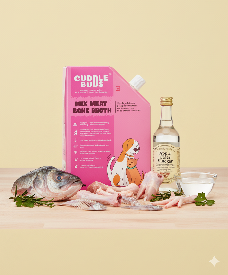 Mix Meat Bone Broth – For Dogs & Cats
