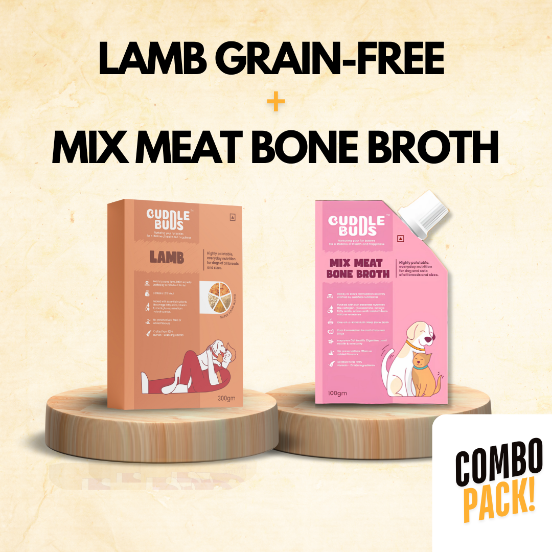 Lamb + Mix Meat Bone Broth (300g Each)